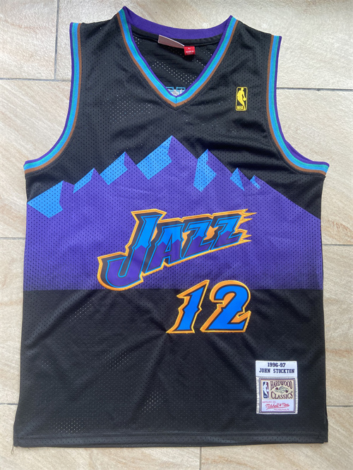 Utah Jazz Game Jerseys-038
