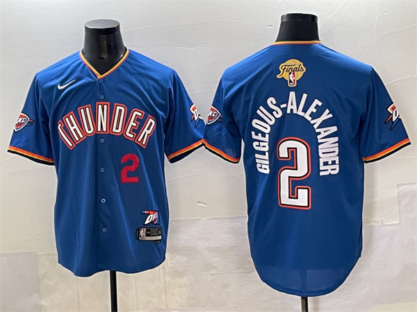Oklahoma City Thunder Game Jerseys-0095