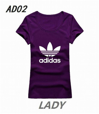 Adidas Round neck T-shirt-W-021