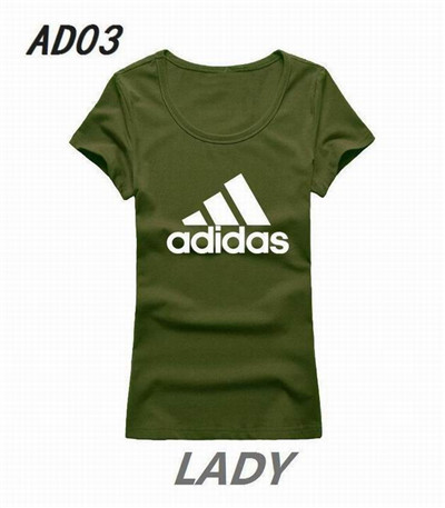 Adidas Round neck T-shirt-W-032