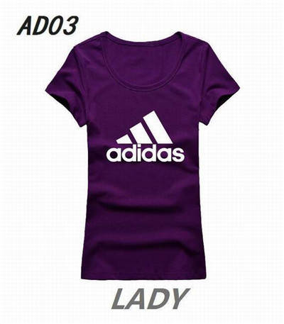 Adidas Round neck T-shirt-W-033