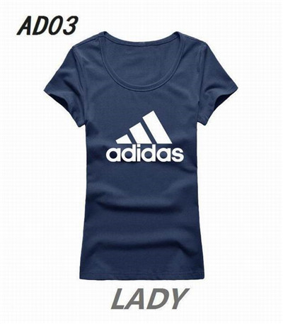 Adidas Round neck T-shirt-W-034