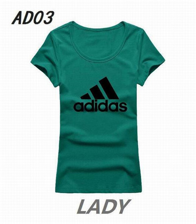 Adidas Round neck T-shirt-W-041