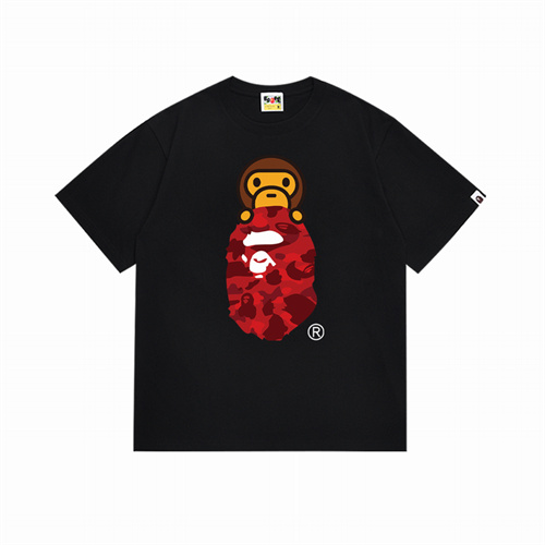Aape Bape Round neck T-shirt-M-0617