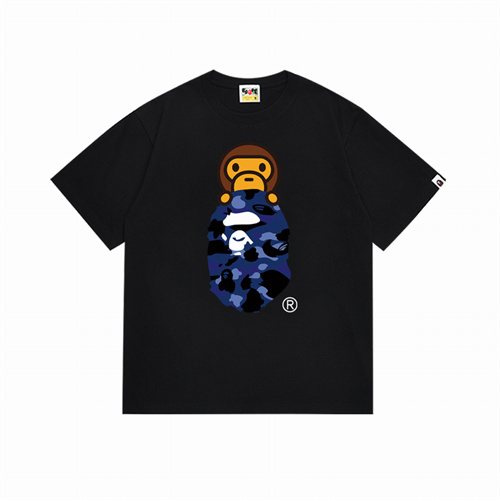 Aape Bape Round neck T-shirt-M-0619