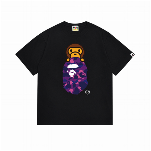 Aape Bape Round neck T-shirt-M-0620