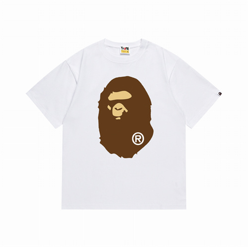 Aape Bape Round neck T-shirt-M-0644