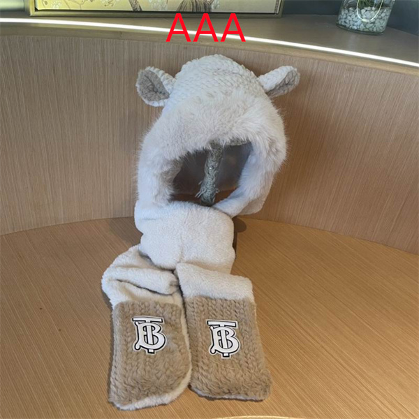 Burberry Hat and scarvf(AAA)-0010