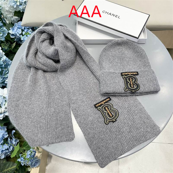 Burberry Hat and scarvf(AAA)-0016