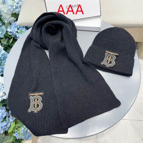 Burberry Hat and scarvf(AAA)-0018