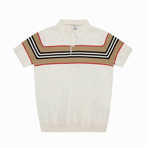 Burberry Lapel T-shirts-M-0689