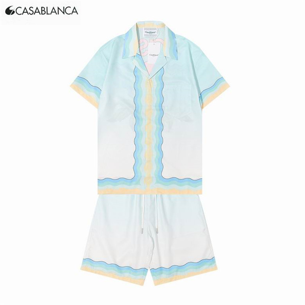 Casablanca T-shirt(Suits)-011
