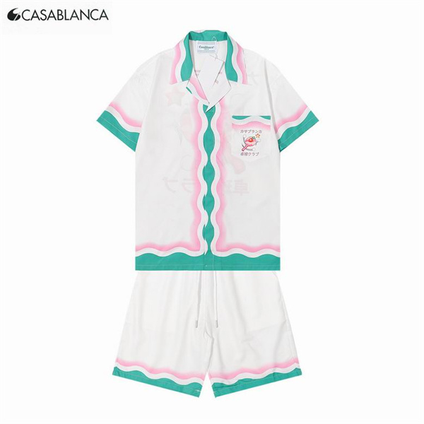 Casablanca T-shirt(Suits)-013