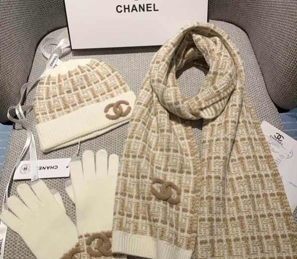 Chanel Hat and scarvf(AAA)-0487