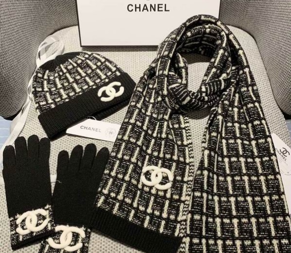 Chanel Hat and scarvf(AAA)-0485