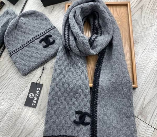 Chanel Hat and scarvf(AAA)-0411
