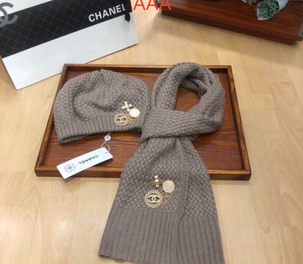 Chanel Hat and scarvf(AAA)-0432
