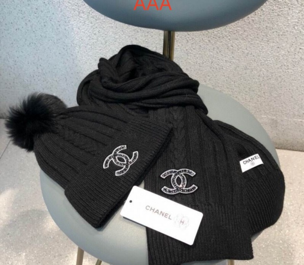 Chanel Hat and scarvf(AAA)-0443