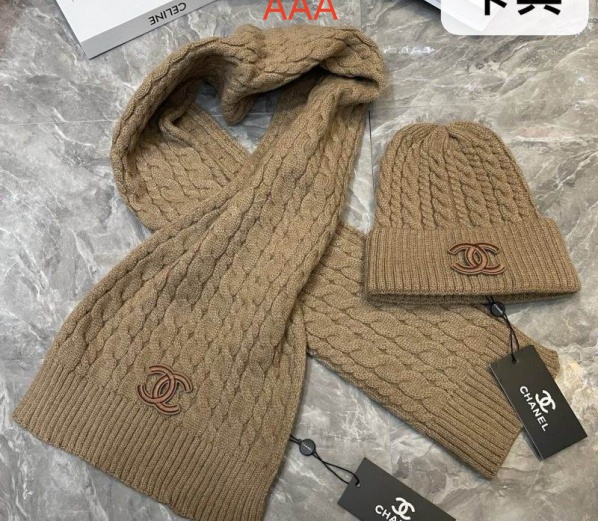 Chanel Hat and scarvf(AAA)-0462