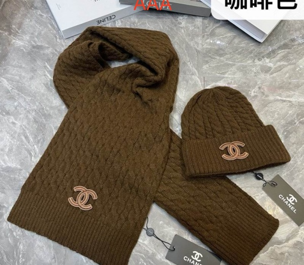 Chanel Hat and scarvf(AAA)-0466