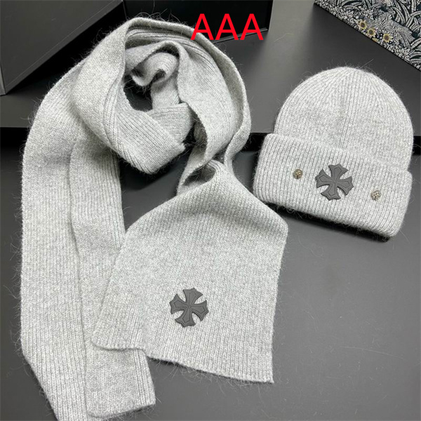 Chrome Hearts Hat and scarvf(AAA)-0011
