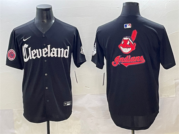 Cleveland Indians Majestic Jerseys-0100