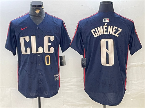 Cleveland Indians Majestic Jerseys-0097