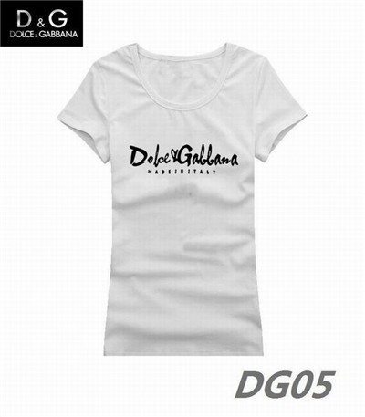 D&G Round neck T-shirt-W-005