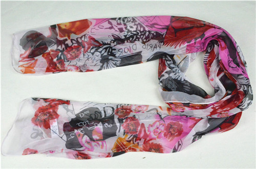 Dior Silk Scarf-001