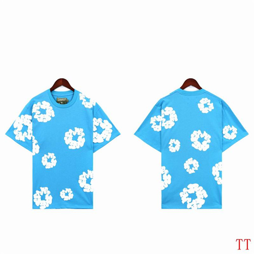 Denim Tears Round neck T-shirt-M-0044