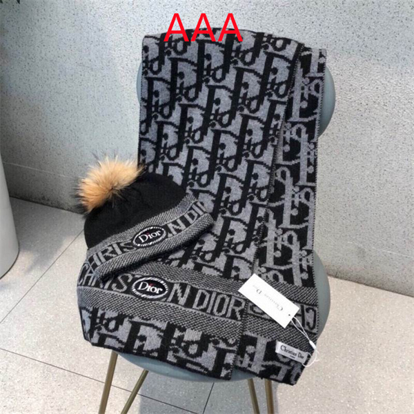 Dior Hat and scarvf(AAA)-0011