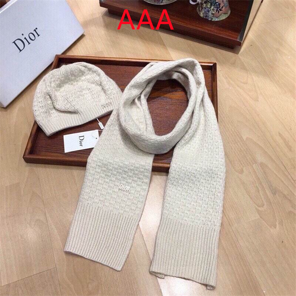 Dior Hat and scarvf(AAA)-0015