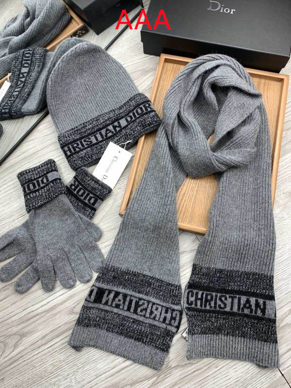 Dior Hat and scarvf(AAA)-0044