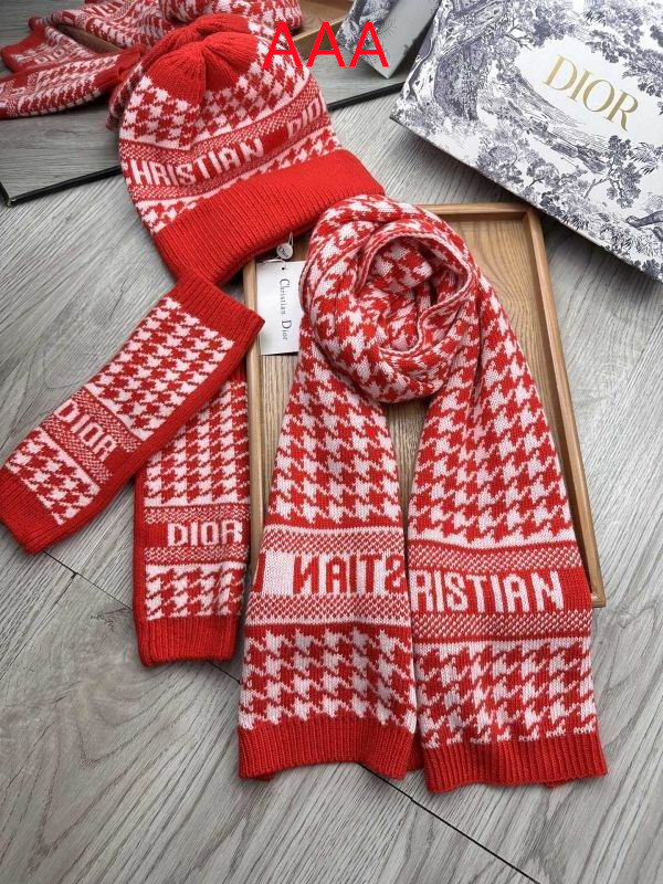 Dior Hat and scarvf(AAA)-0046