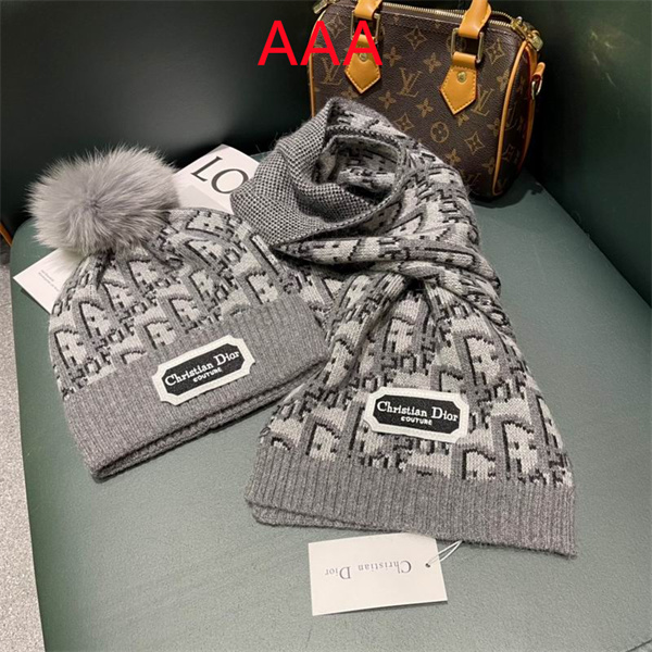 Dior Hat and scarvf(AAA)-0051
