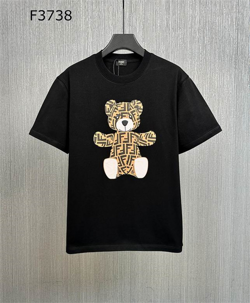 Fendi Round neck T-shirt-M-570