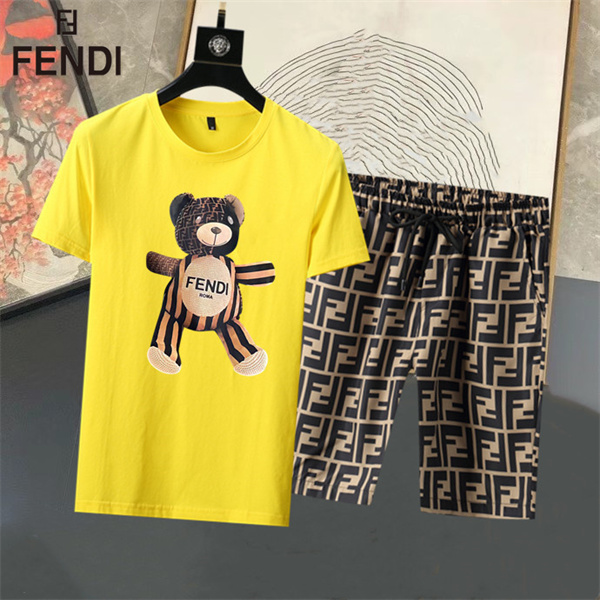 Fendi T-shirt(Suits)-073