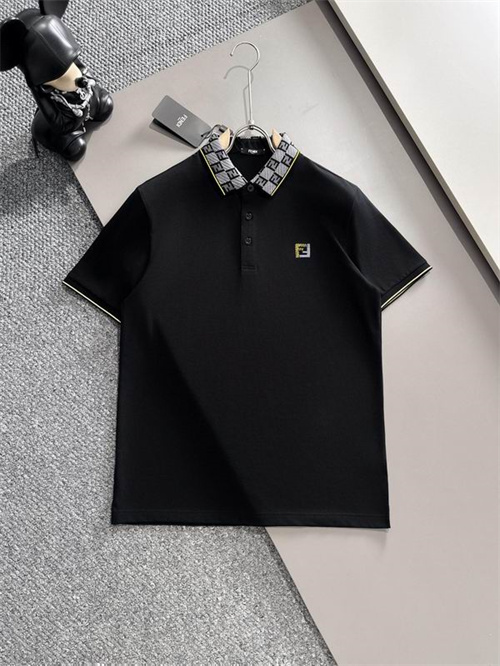 Fendi Lapel T-shirts-M-0182