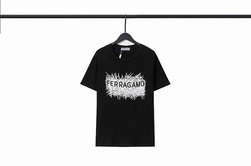 Ferragamo Round neck T-shirt-M-066