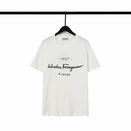 Ferragamo Round neck T-shirt-M-067