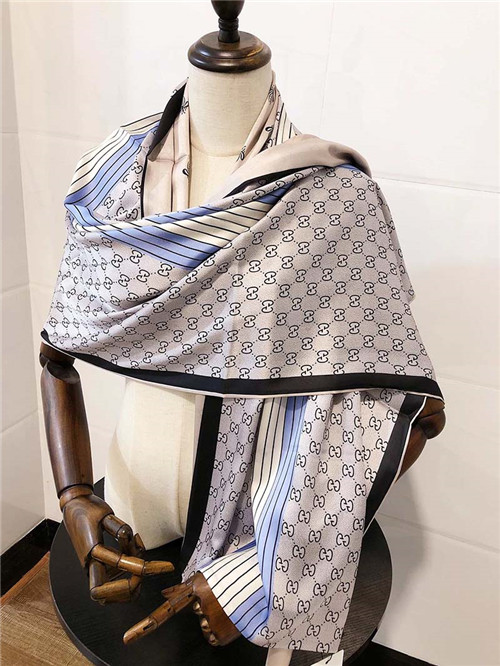 Gucci-Silk Scarf-023