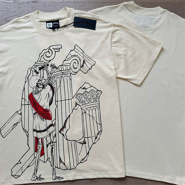 Godspeed neck T-shirt-M-0220