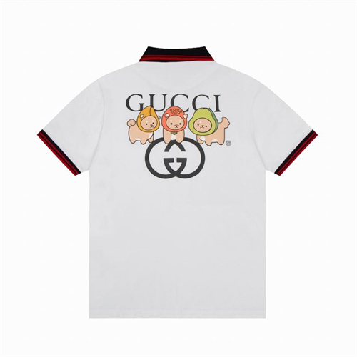 Gucci Lapel T-shirts-M-0681