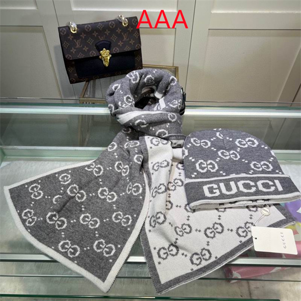 Gucci Hat and scarvf(AAA)-0026