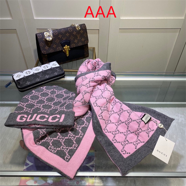 Gucci Hat and scarvf(AAA)-0036