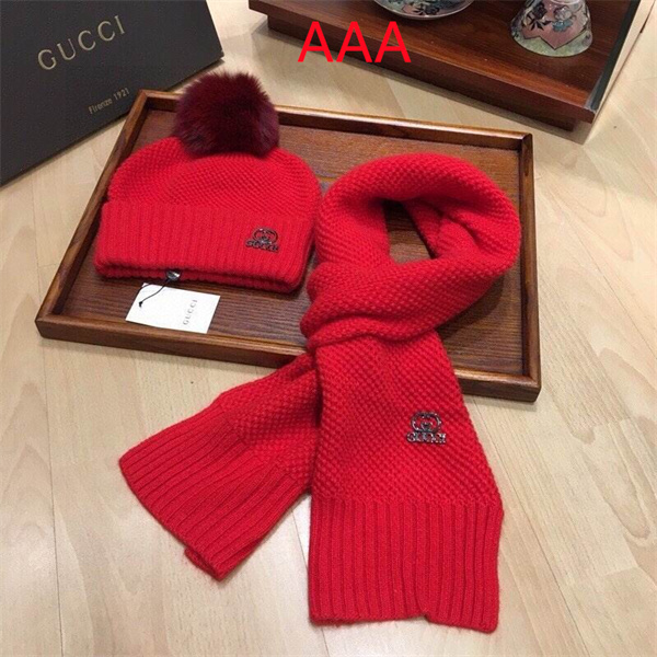 Gucci Hat and scarvf(AAA)-0046