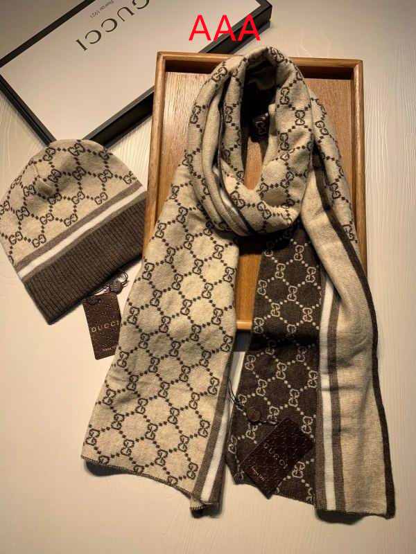 Gucci Hat and scarvf(AAA)-0055