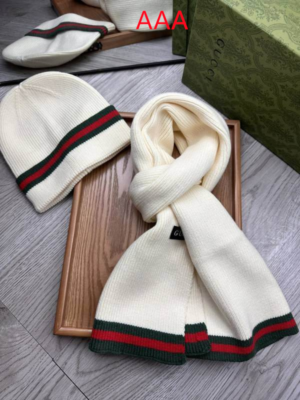 Gucci Hat and scarvf(AAA)-0062