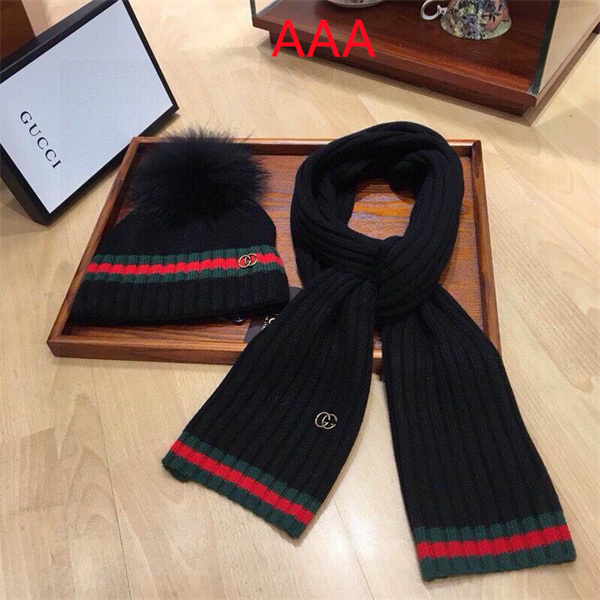 Gucci Hat and scarvf(AAA)-0067
