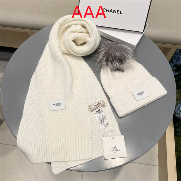 Hermes Hat and scarvf(AAA)-0005